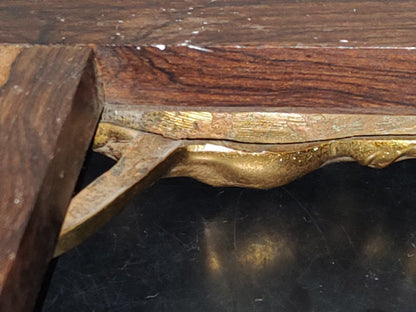 A3- Antiguo Crucifijo Grande De Bronce - 60'S - 70'S