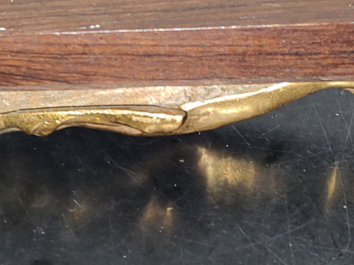 A3- Antiguo Crucifijo Grande De Bronce - 60'S - 70'S
