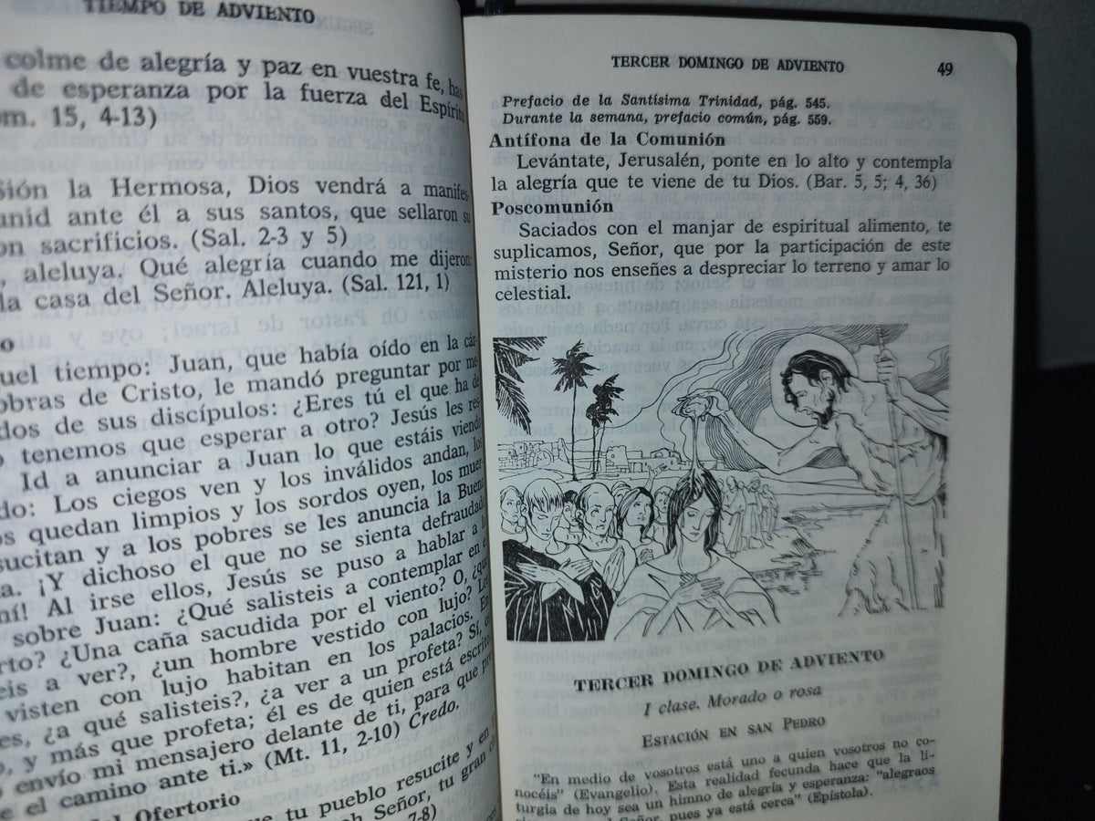 60- Misal Diario Castellano Devocionario Y Ritual - Eloino Nacar Fuster, Alberto Colunga - 1965