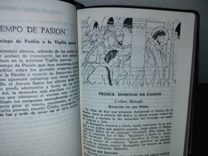 60- Misal Diario Castellano Devocionario Y Ritual - Eloino Nacar Fuster, Alberto Colunga - 1965