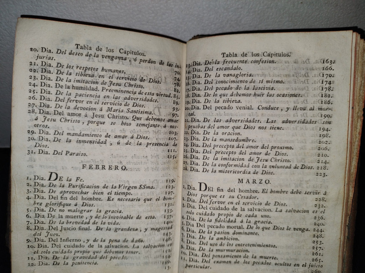 59- Pensamientos O Reflexiones Christianas Para Todos Los Días Del Año, T. I Francisco Nepueu - 1779