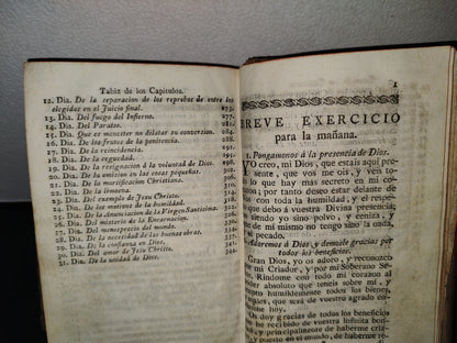 59- Pensamientos O Reflexiones Christianas Para Todos Los Días Del Año, T. I Francisco Nepueu - 1779