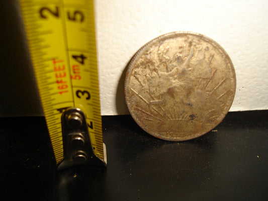 A2- Réplica Moneda De México, Un Peso 1910