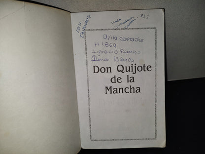 202- Don Quijote De La Mancha - Miguel De Cervantes Saavedra. Grupo Editorial Éxodo, 2008