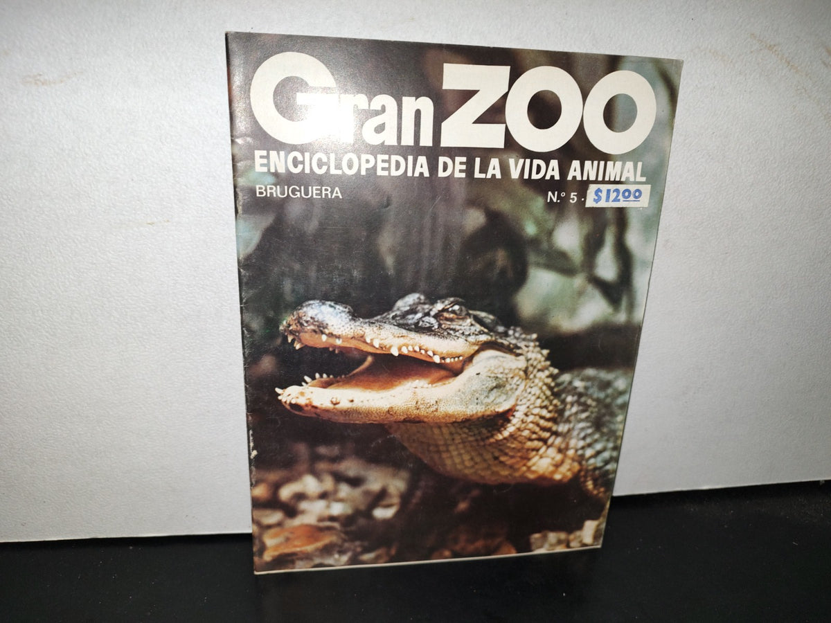 64- Gran Zoo. Enciclopedia De La Vida Animal - Bruguera - No. 5 - 1A. Edición: Febrero De 1974