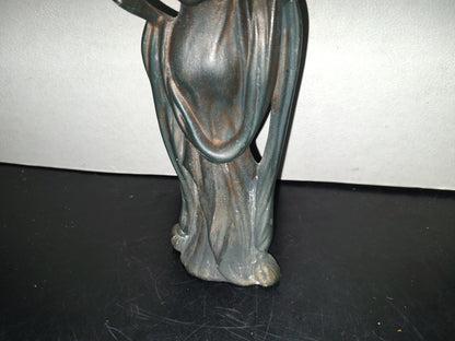 A6- Figura De Cerámica: Mujer De La Atenas Antigua - 2000'S
