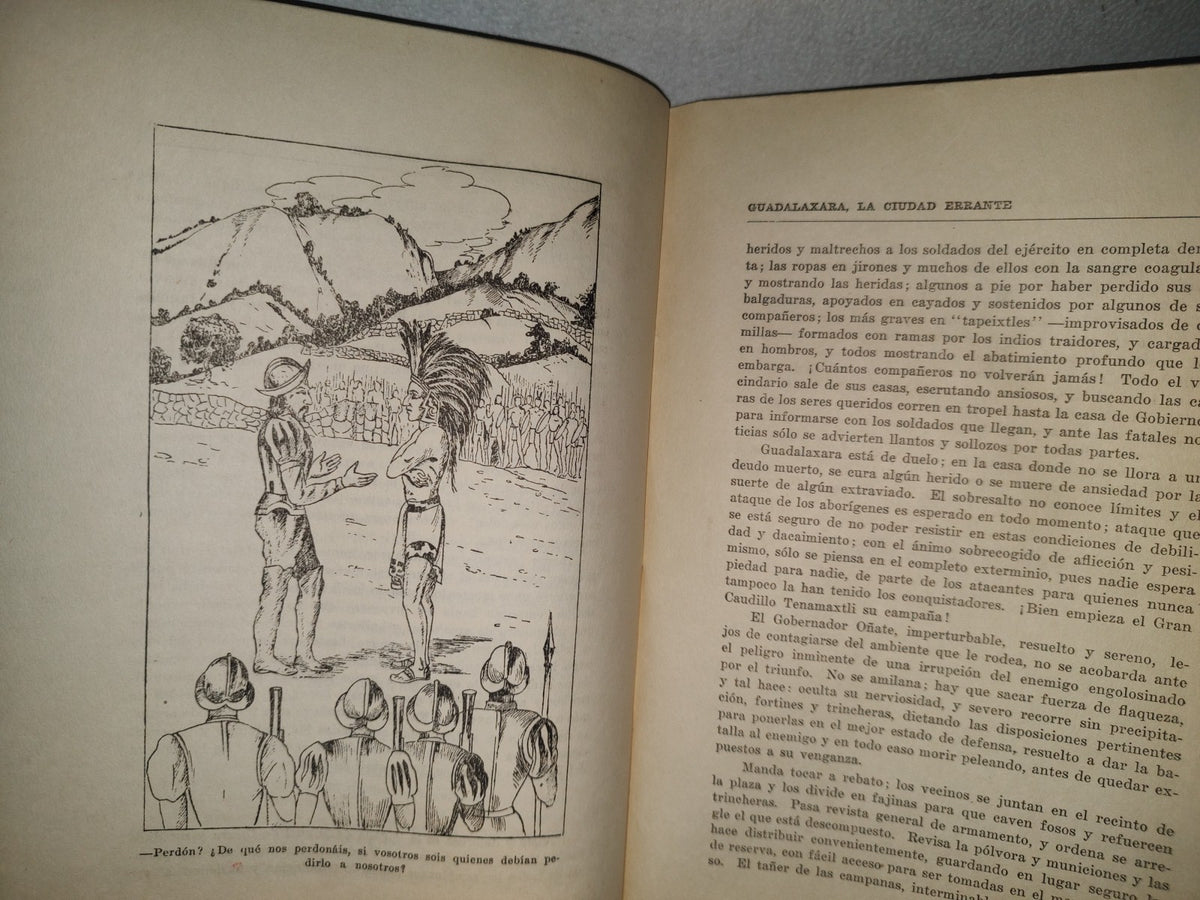 92- Guadalaxara. Ciudad Errante. Novela Histórica - Manuel J. Aguirre - México, Primera Edición, 1951