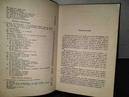 219- Las Clases Sociales En México - Editorial Nuestro Tiempo, S. A. - 1972