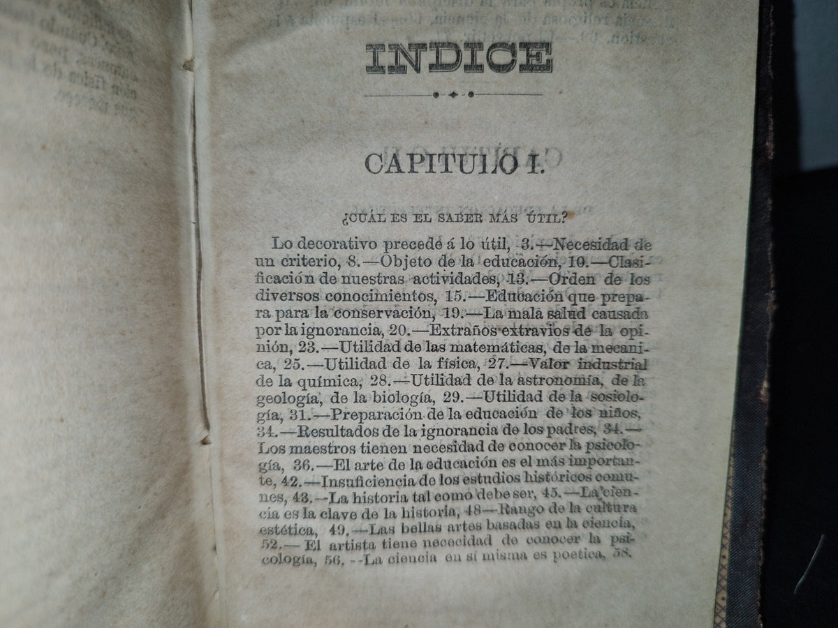 59- Educación Intelectual, Moral Y Física - Herbert Spencer - 1886