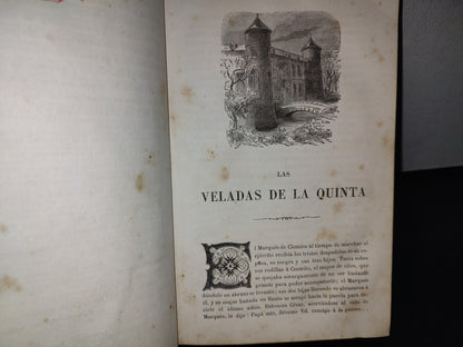 78- Las Veladas De La Quinta - Madame De Genlis. París. Librería De Garnier Hermanos - 1889