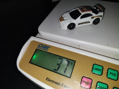 A3- Coche A Escala. Mcdonald'S. Hot Wheels. Mitsubishi Scorchers Blanco - 2002 Mattel Inc.