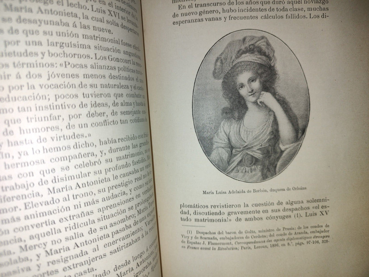 212- María Antonieta (Su Vida Íntima) - Juan B. Enseñat - Barcelona. Montaner Y Simón, Editores, 1908