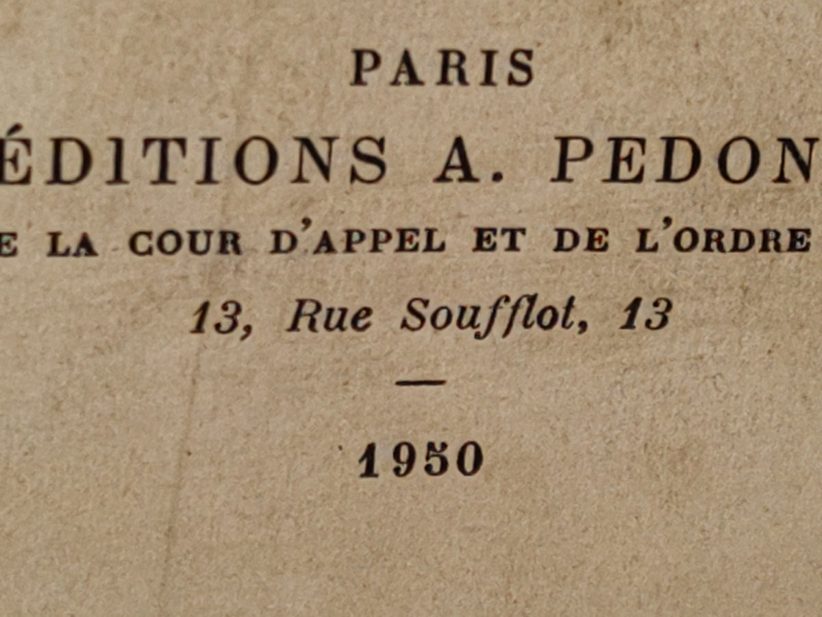 179- Plaidoirie Pour La République De Colombie Dans L'Affaire Colombo-Péruvienne Relative À L'Asile De Víctor Raúl Haya De La Torre - Alfredo Vázquez Carrizo - 1950