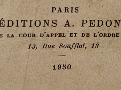 179- Plaidoirie Pour La République De Colombie Dans L'Affaire Colombo-Péruvienne Relative À L'Asile De Víctor Raúl Haya De La Torre - Alfredo Vázquez Carrizo - 1950