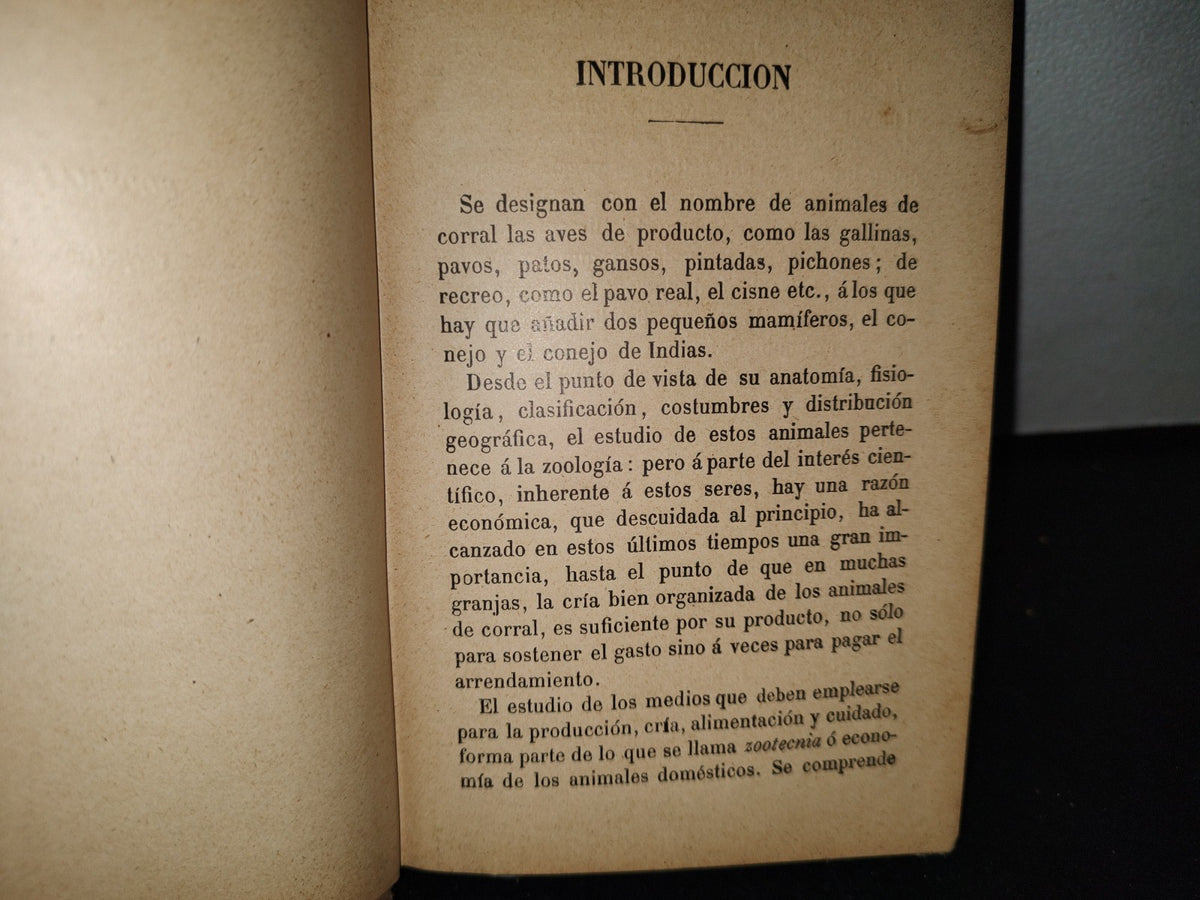 64- Los Animales De Corral - Alberto Larbalétrier - Paris, Garnier Hermanos, Libreros-Editores, 1887