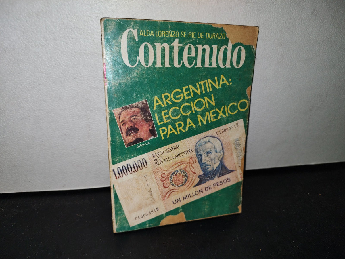 66- Revista Contenido. Argentina: Lección Para México - Junio 1984