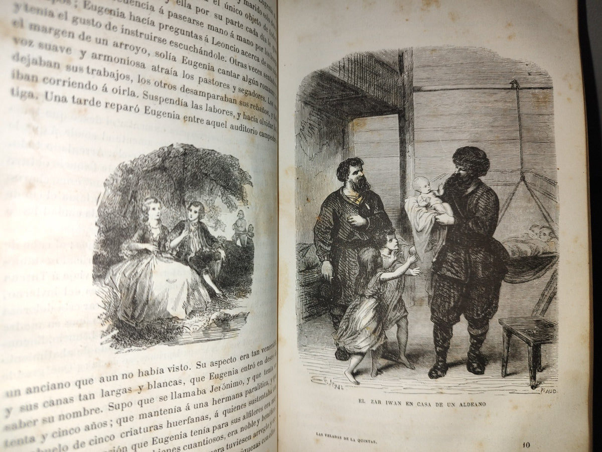 78- Las Veladas De La Quinta - Madame De Genlis. París. Librería De Garnier Hermanos - 1889