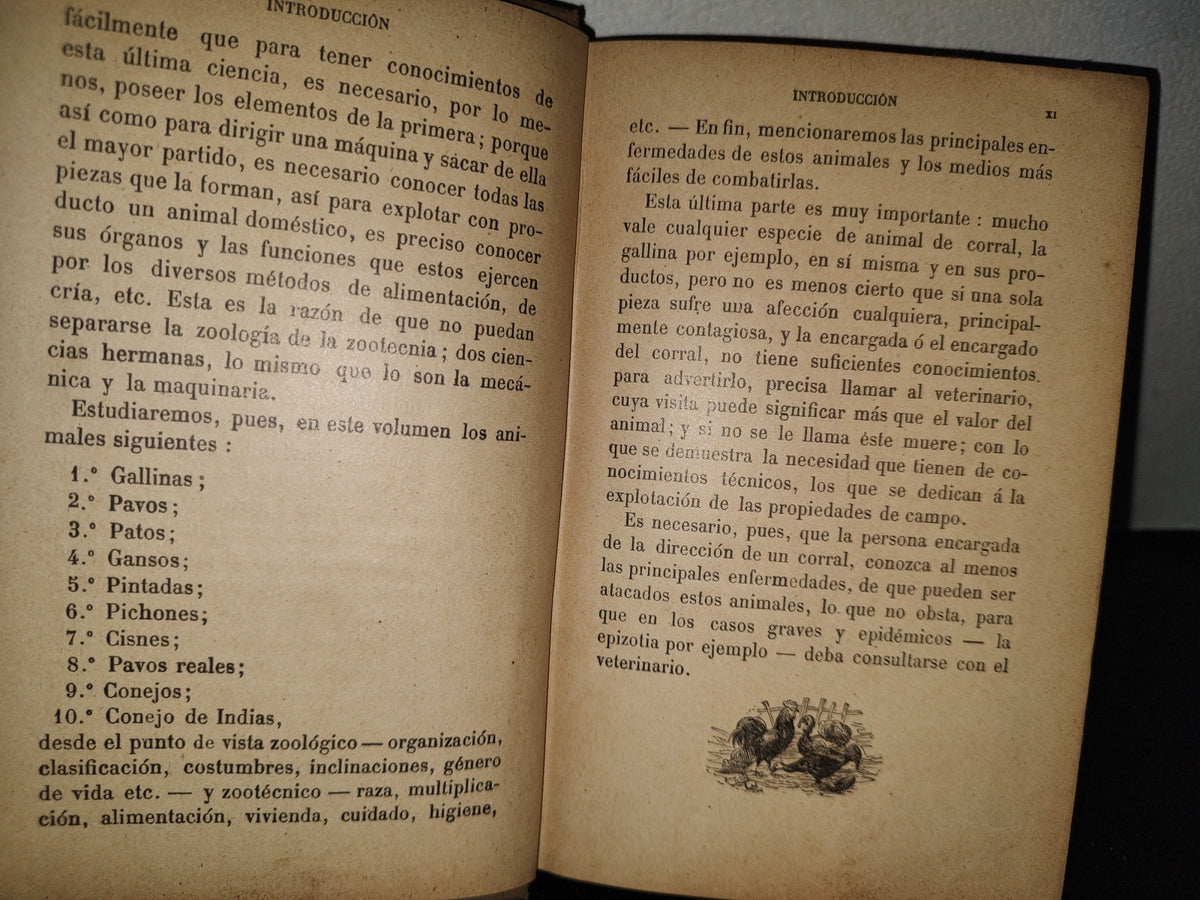 64- Los Animales De Corral - Alberto Larbalétrier - Paris, Garnier Hermanos, Libreros-Editores, 1887