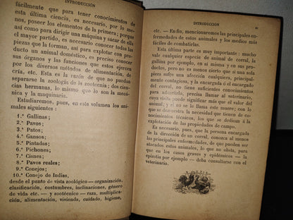 64- Los Animales De Corral - Alberto Larbalétrier - Paris, Garnier Hermanos, Libreros-Editores, 1887
