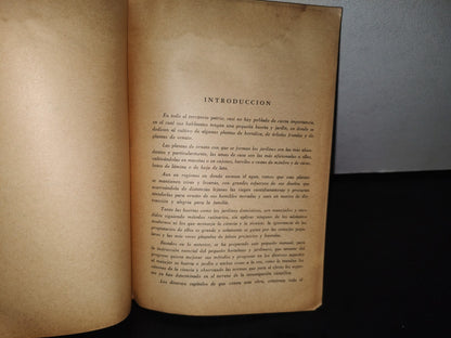 84- La Huerta Y El Jardín - Pablo Aragón Leiva. Biblioteca Del Maestro, Sep - 60'S - 70'S