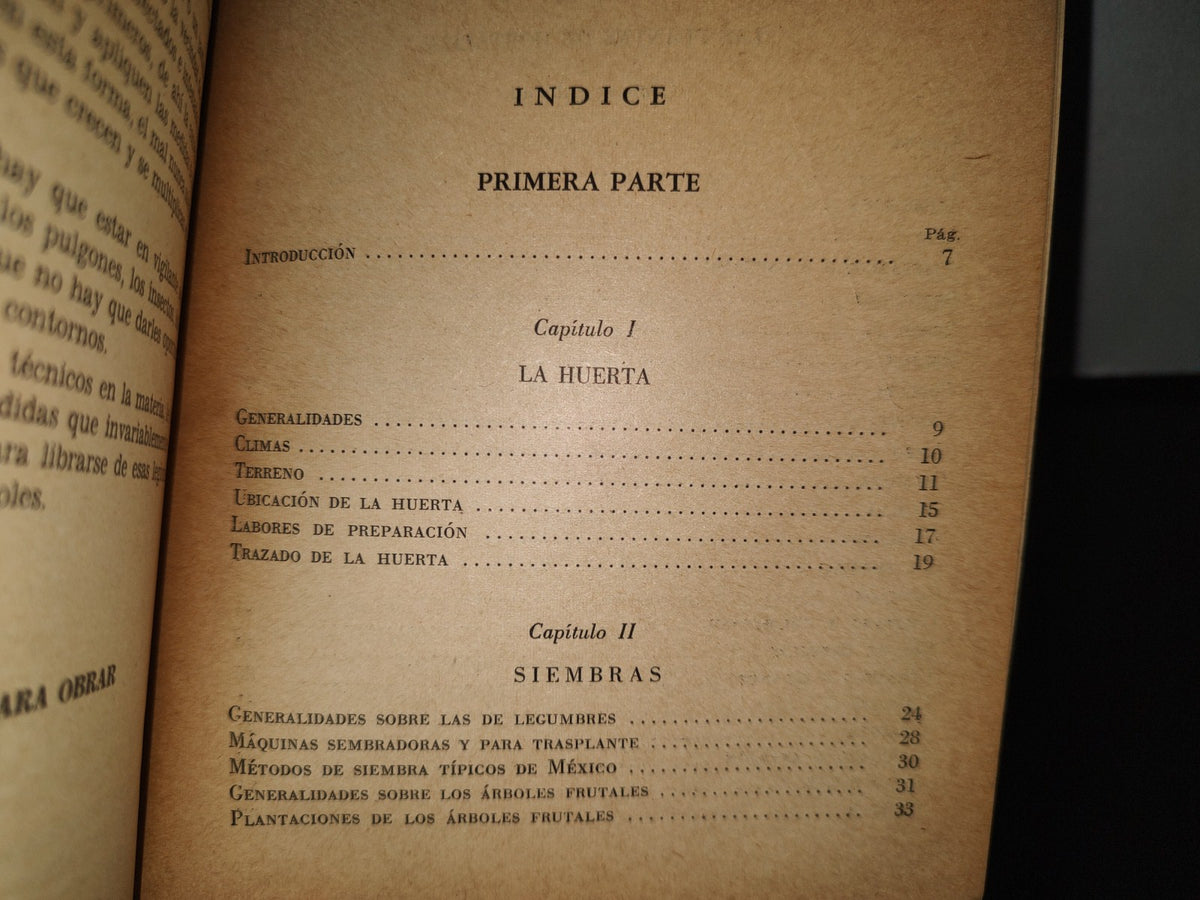 84- La Huerta Y El Jardín - Pablo Aragón Leiva. Biblioteca Del Maestro, Sep - 60'S - 70'S