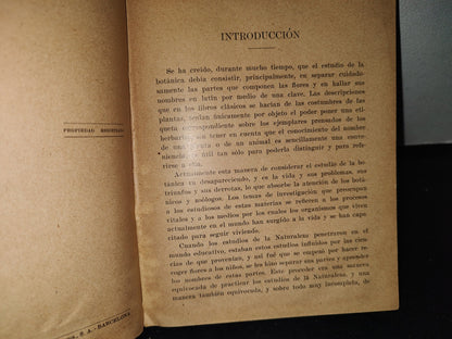 23- Estudio Experimental De La Vida De Las Plantas - Juan Palau Vera - 1927