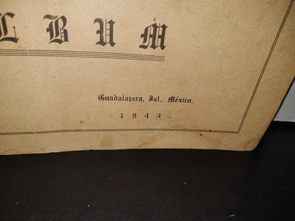 59- Primer Congreso Nacional De La Obra Pontificia De La Propagación De La Fe Álbum Guadalajara 1944