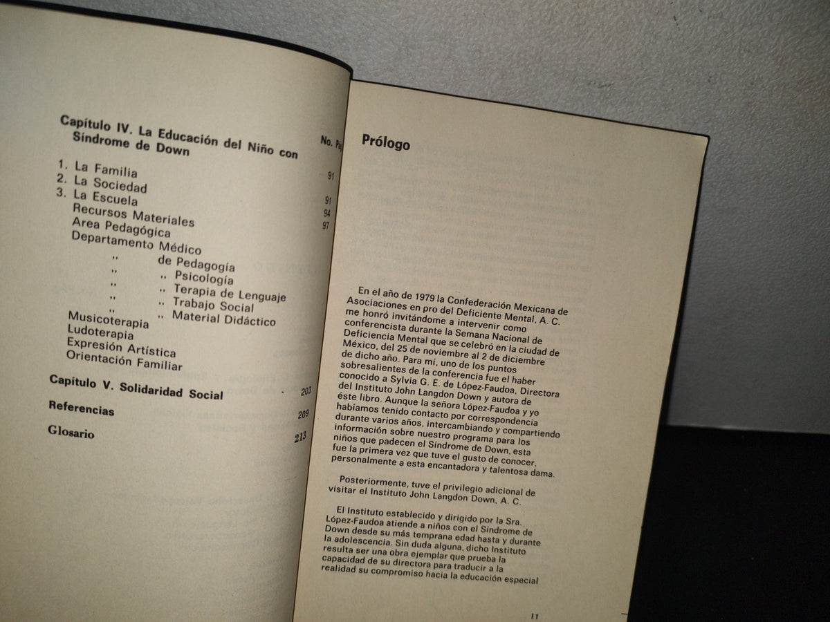 93- El Niño Con Síndrome De Down - Sylvia G. E. De López-Faudoa - Primera Edición 1983