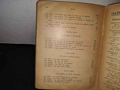23- Estudio Experimental De La Vida De Las Plantas - Juan Palau Vera - 1927