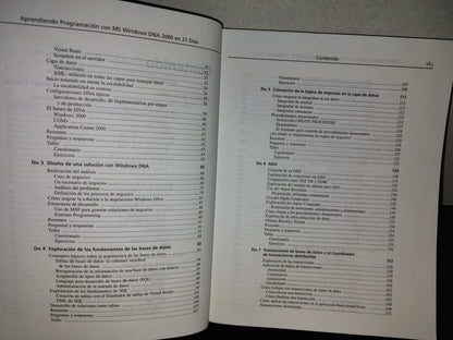 197- Aprendiendo Programación Con MS Windows DNA En 21 Días - Michael Rockwell. 1A. Ed. 2001