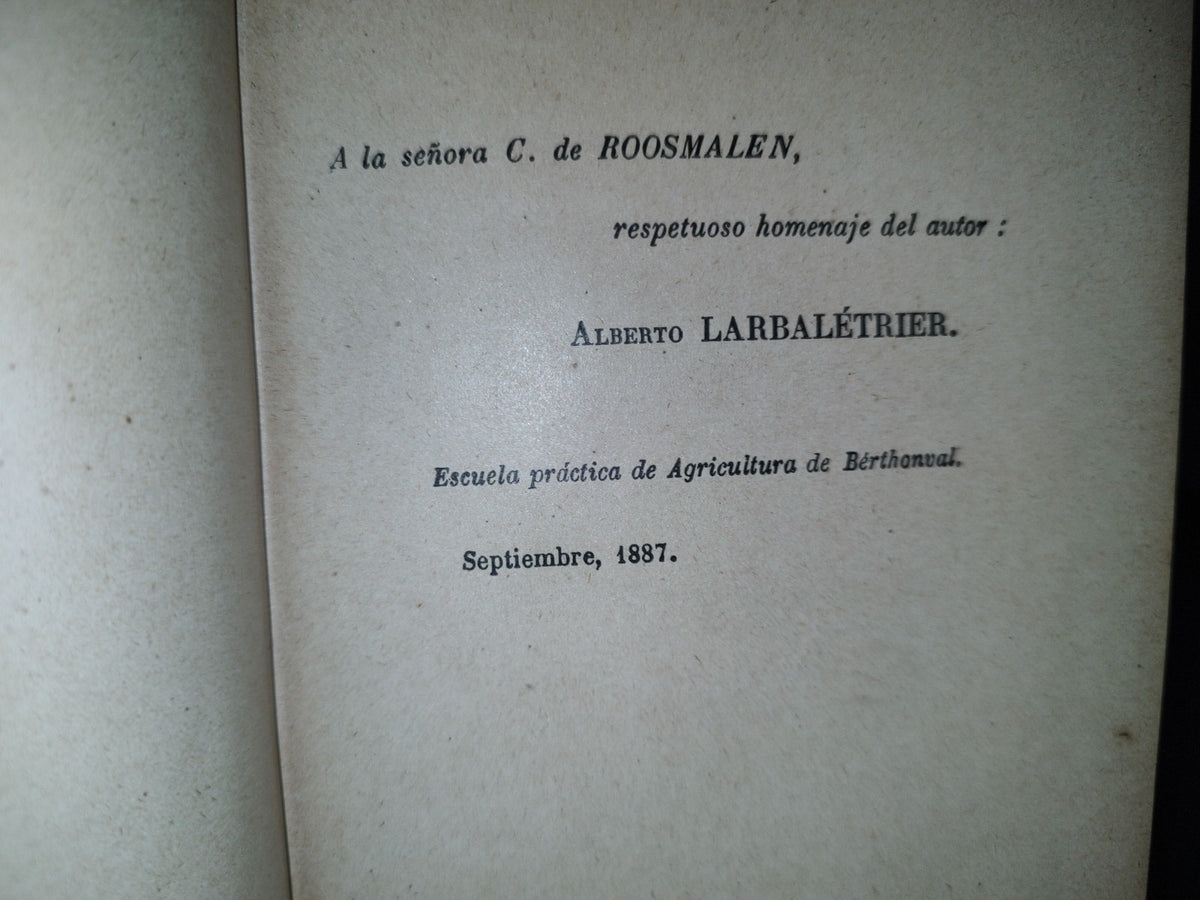 64- Los Animales De Corral - Alberto Larbalétrier - Paris, Garnier Hermanos, Libreros-Editores, 1887