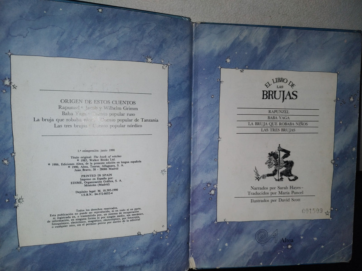 84- El Libro De Las Brujas - Edime, Organización Gráfica, S. A. - 1990