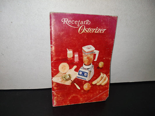 93- Libro Vintage De Cocina: Recetario Orterizer - 70'S