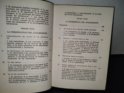 66- La Psicología Del Adolescente Y La Educación - Francesco De Bartolomeis. Roca Pedagogía