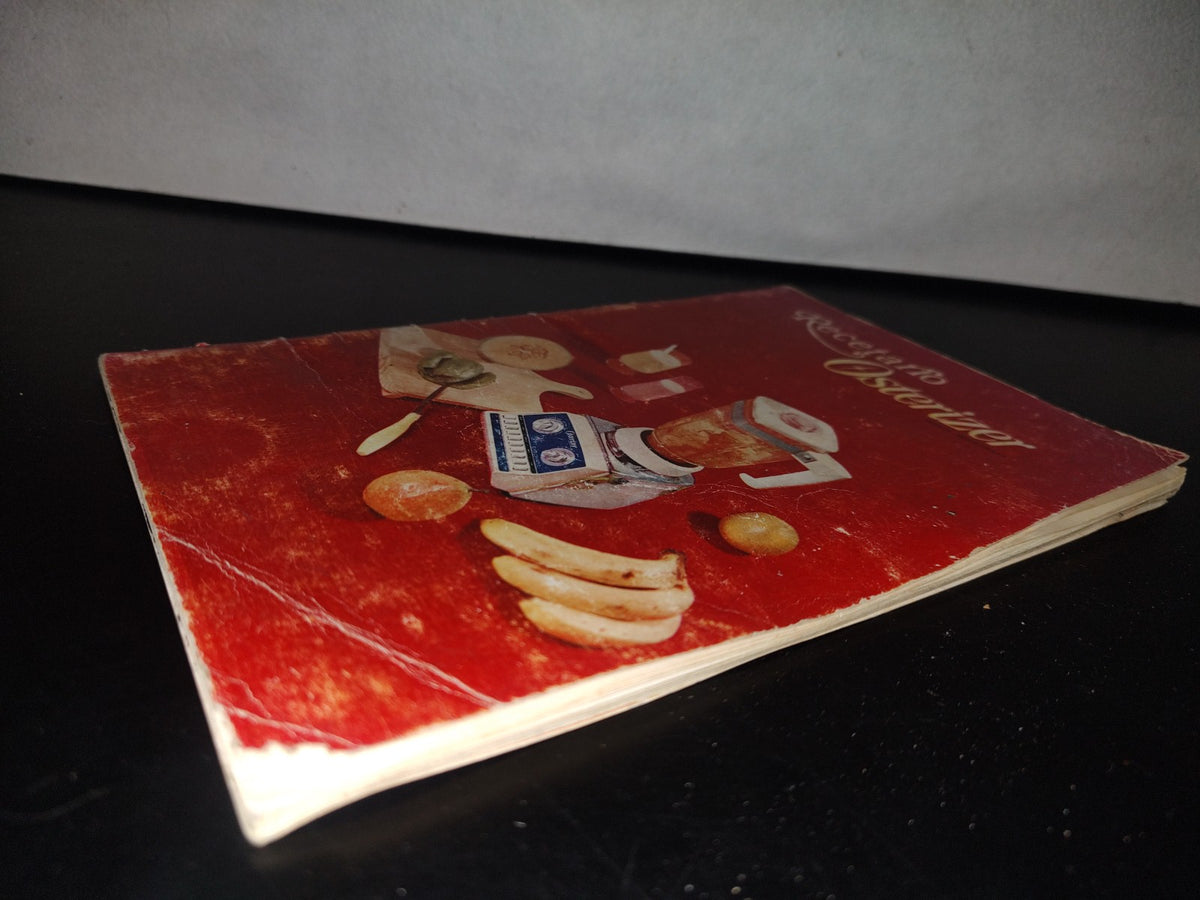 93- Libro Vintage De Cocina: Recetario Orterizer - 70'S