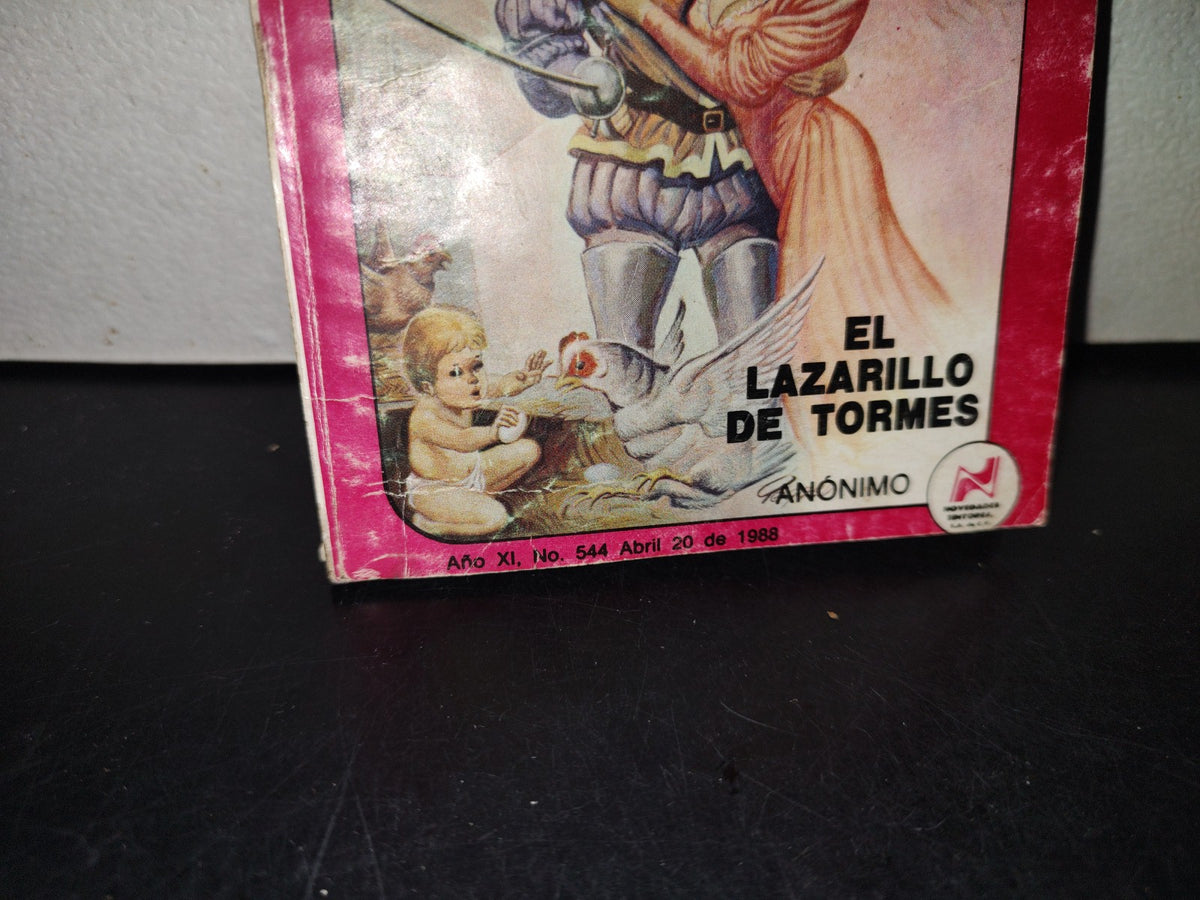 114- Novelas Inmortales.El Lazarillo De Tormes. Anónimo. Año Xi, No. 544, Abril 1988