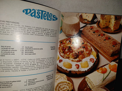93- Libro Vintage De Cocina: Recetario Orterizer - 70'S