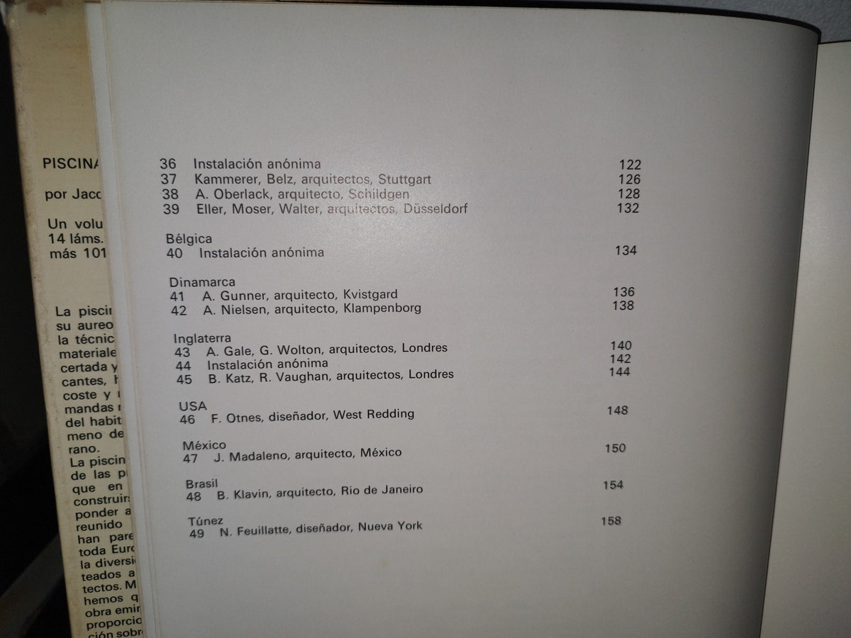 64- Piscinas - Jacques Debaigts - Editorial Gustavo Gili - 1973