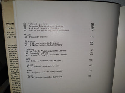64- Piscinas - Jacques Debaigts - Editorial Gustavo Gili - 1973