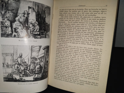 75- Rembrandt - Jan Van Loon - Espasa-Calpe Argentina, S. A.  Buenos Aires, 1946