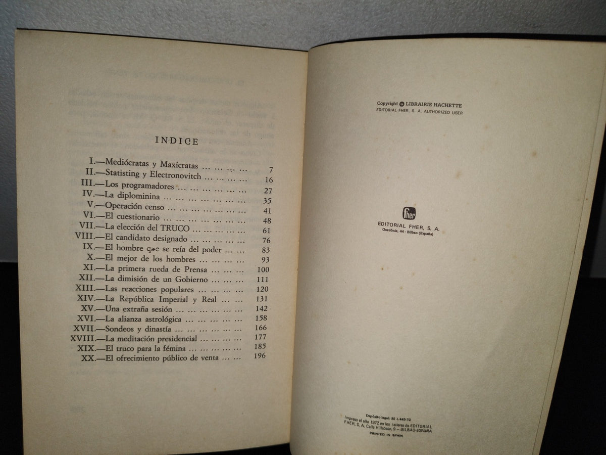 195- El Truco - Francis Didelot - Editorial Fher - 1972