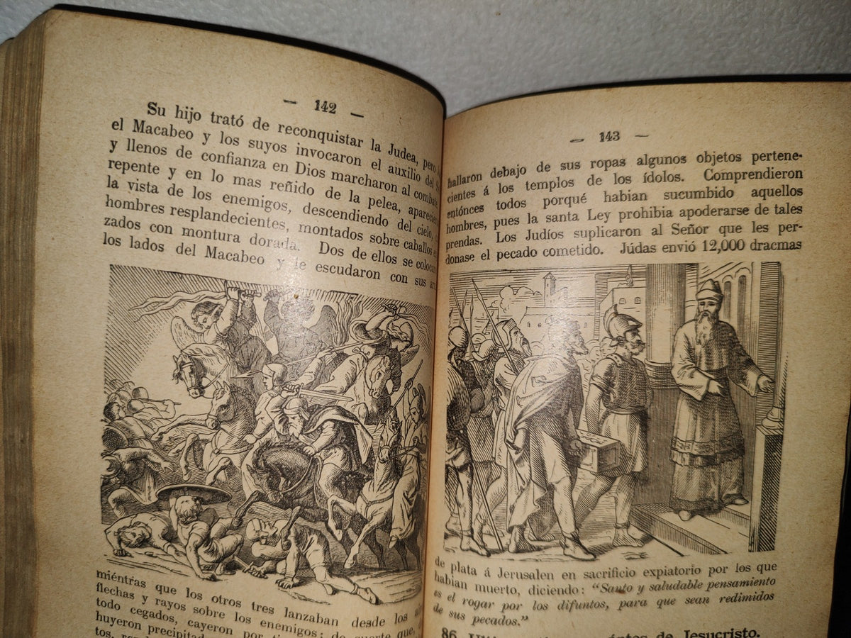 188- Compendio De La Historia Bíblica O Narraciones Del Antiguo Y Nuevo Testamento - 1933