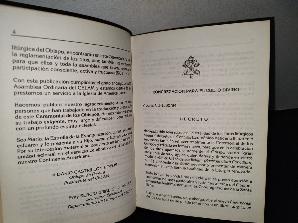 66- Ceremonial De Los Obispos - Consejo Episcopal Latinoamericano - 1991