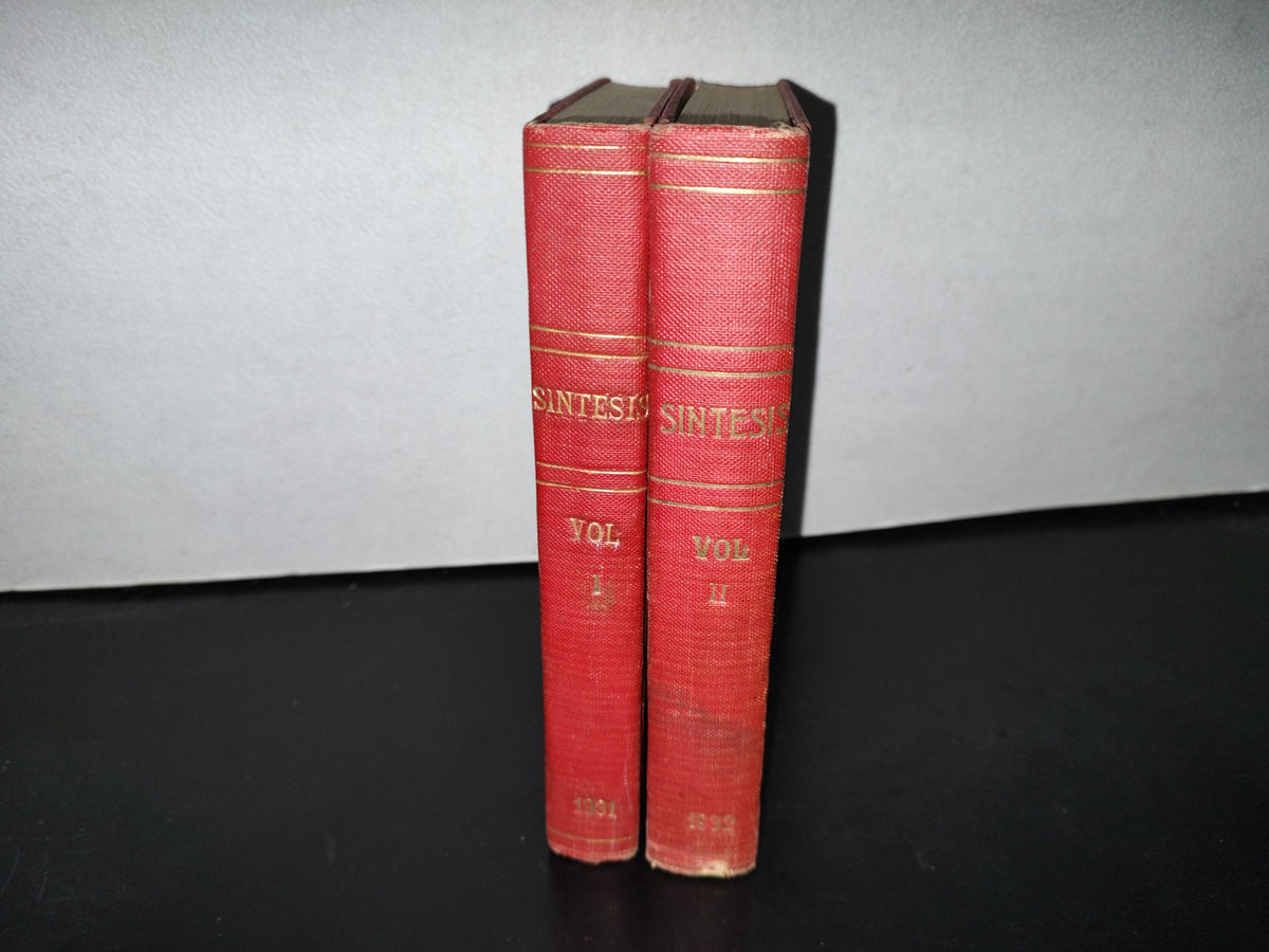 63- Síntesis. Los Mejores Artículos De La Prensa Mundial. Varios Números En 2 Volúmenes - 1931