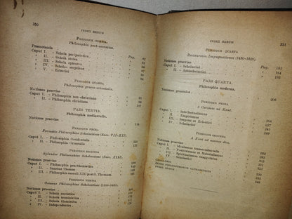 211- Latín. Brevis Conspectus Historiae Philosophiae - Paulo Geny. Romae 1921