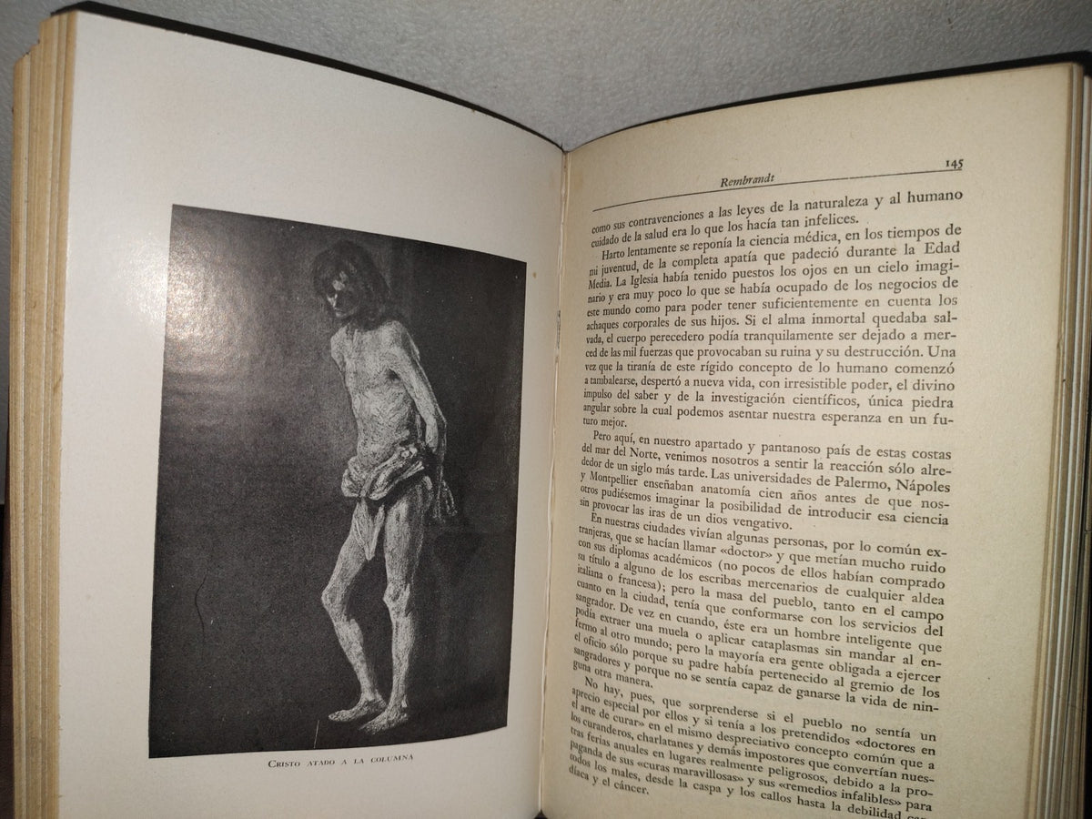 75- Rembrandt - Jan Van Loon - Espasa-Calpe Argentina, S. A.  Buenos Aires, 1946