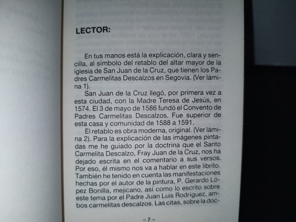 84- San Juan De La Cruz. Sus Símbolos E Imágenes - Secundino Padilla - 1986