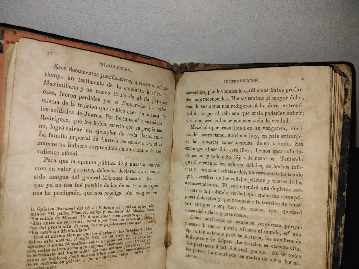60- Últimas Horas Del Imperio - General Manuel Ramírez De Arellano - México, Tipografía Mexicana, 1869