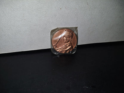 A3- Moneda Metálica De Star Wars, Luke Skywalker - Lucasfilm 2005 Ltd