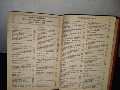 63- Síntesis. Los Mejores Artículos De La Prensa Mundial. Varios Números En 2 Volúmenes - 1931